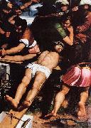 Callisto Piazza Nailing of Christ to the Cross china oil painting artist